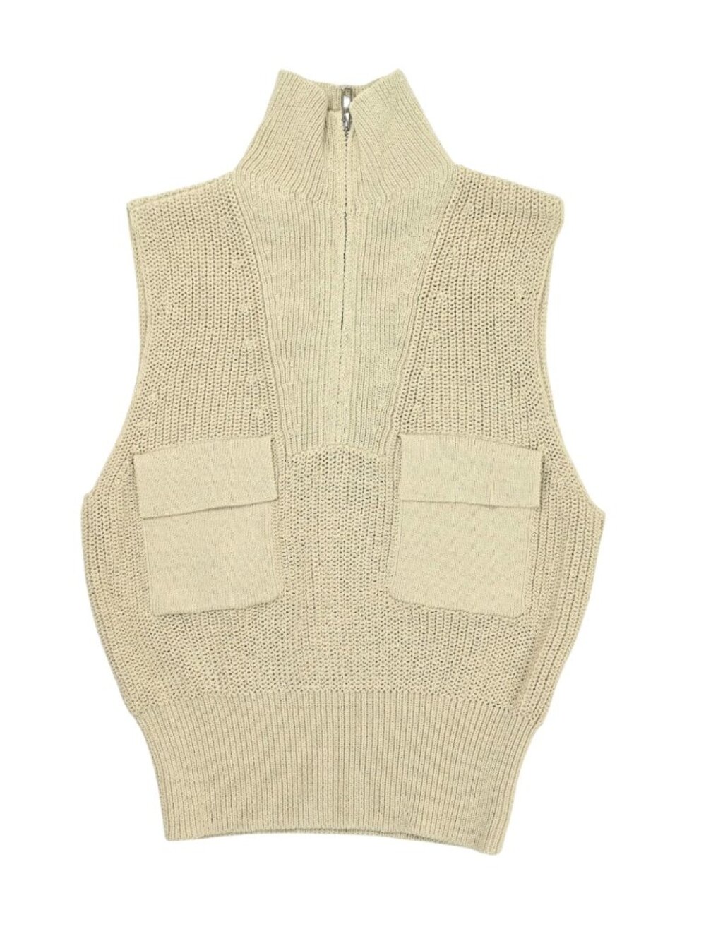 Aya Muse Piere Vest in Oatmeal